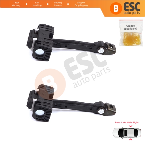 2 Pieces Rear Door Stop Check Assy Limiter Strap for Skoda Superb MK2 II B6 3T 3T4 3T5 2008-2015 3T0839249C