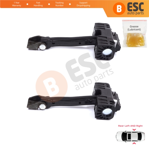 2 Pieces Rear Door Stop Check Assy Limiter Strap for Skoda Superb MK2 II B6 3T 3T4 3T5 2008-2015 3T0839249C