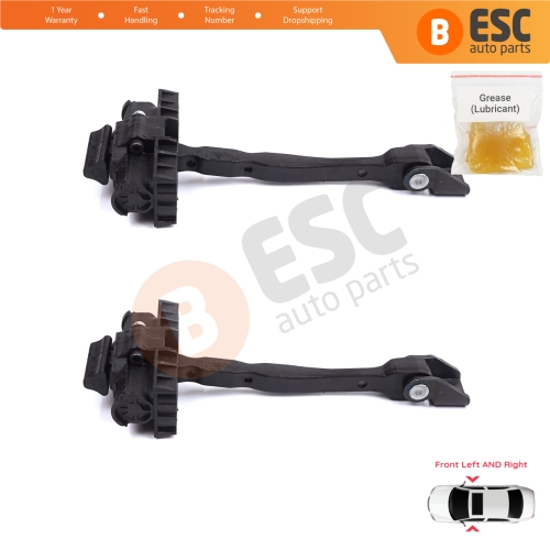 2 Pieces Front or Rear Door Stop Check Assy Limiter Strap for Skoda Superb MK3 III B8 3V 3V3 3V5 2015-2024 3V0837249