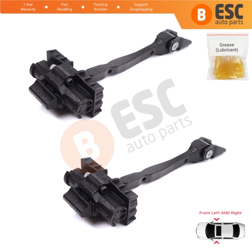 2 Pieces Front or Rear Door Stop Check Assy Limiter Strap for Skoda Superb MK3 III B8 3V 3V3 3V5 2015-2024 3V0837249