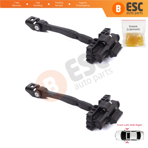 2 Pieces Front or Rear Door Stop Check Assy Limiter Strap for Skoda Superb MK3 III B8 3V 3V3 3V5 2015-2024 3V0837249