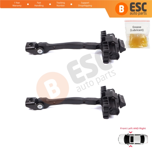 2 Pieces Front or Rear Door Stop Check Assy Limiter Strap for Skoda Superb MK3 III B8 3V 3V3 3V5 2015-2024 3V0837249