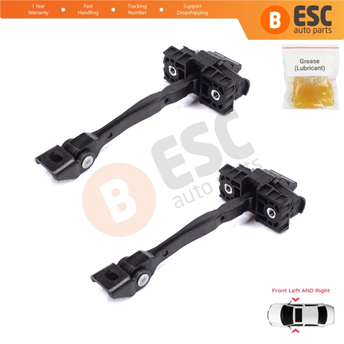 2 Pieces Front or Rear Door Stop Check Assy Limiter Strap for Skoda Superb MK3 III B8 3V 3V3 3V5 2015-2024 3V0837249