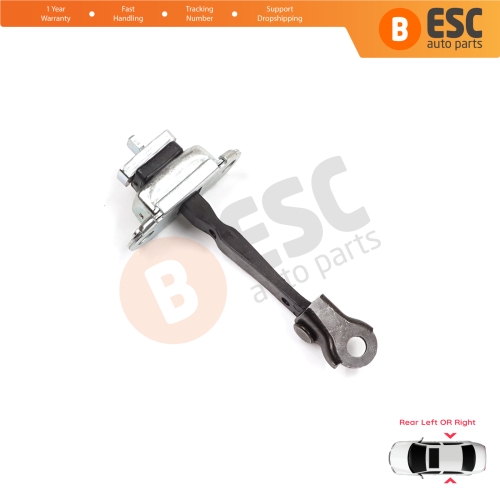 Rear Door Stop Check Assy Limiter Strap for Skoda Fabia MK1 I 6Y 1999-2008 4/5 Door Praktik 6Y0839249C