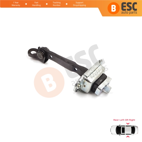 Rear Door Stop Check Assy Limiter Strap for Skoda Fabia MK1 I 6Y 1999-2008 4/5 Door Praktik 6Y0839249C