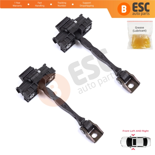 2 Pieces Front Door Stop Check Assy Limiter Strap for Skoda Fabia MK3 III NJ NJ3 NJ5 Praktik 2014-2022 6V0837249