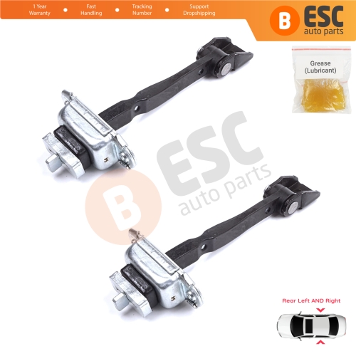 2 Pieces Rear Door Stop Check Assy Limiter Strap for Skoda Octavia MK2 A5 1Z3 1Z5 2004-2013 1Z0839249D