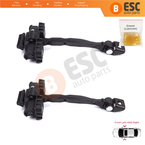 2 Pieces Front Door Stop Check Assy Limiter Strap for Skoda Octavia MK3 III A7 5E 5E3 5E5 2012-2021 5E0837249
