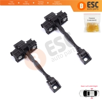 2 Pieces Rear Door Stop Check Assy Limiter Strap for Skoda Octavia MK3 III A7 5E 5E3 5E5 2012-2021 5E0839249