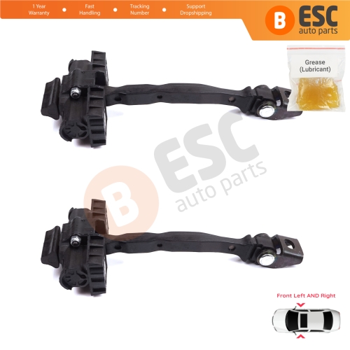 2 Pieces Front Door Stop Check Assy Limiter Strap for Skoda Kamiq NW4 Scala NW1 2019-On 654837249