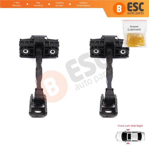 2 Pieces Front Door Stop Check Assy Limiter Strap for Skoda Kamiq NW4 Scala NW1 2019-On 654837249