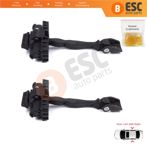 2 Pieces Rear Door Stop Check Assy Limiter Strap for Skoda Kamiq NW4 Scala NW1 2019-On 654839249