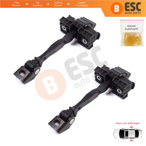 2 Pieces Rear Door Stop Check Assy Limiter Strap for Skoda Kamiq NW4 Scala NW1 2019-On 654839249