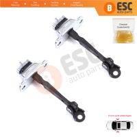 2 Pieces Front Door Stop Check Assy Limiter Strap for Honda Civic MK6 CR-V HR-V MK1 72380S04003 72340S04003