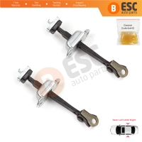 2 Pieces Rear Door Stop Check Assy Limiter Strap for Honda Civic MK7 VII 2000-2006 Hatchback Sedan 72880S5DA01