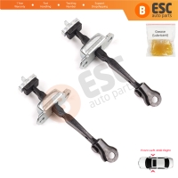 2 Pieces Front Door Stop Check Assy Limiter Strap for Honda Civic MK8 VIII 2005-2013 HB FN FK Sedan FD FA 72340SNLT01