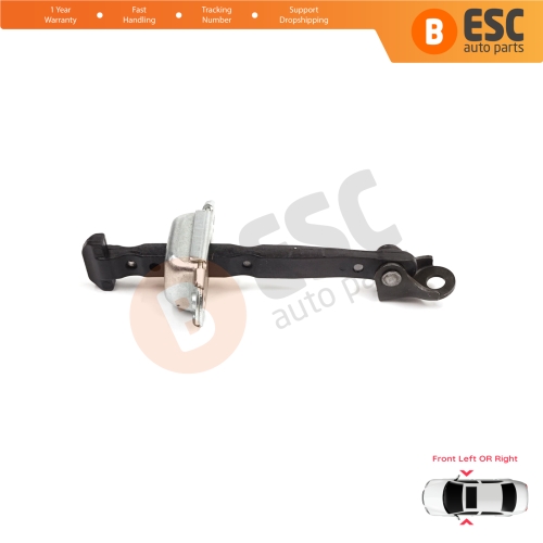 Front Door Stop Check Assy Limiter Strap for Honda Civic MK10 X 2016-2021 Insight MK3 III ZE4 72380TBAA01