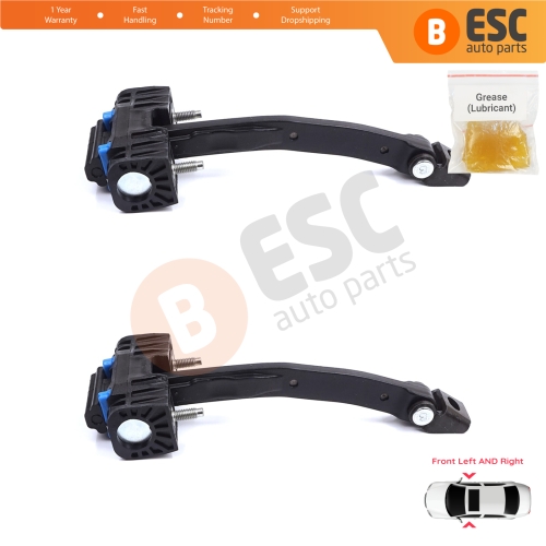 2 Pieces Front Door Stop Check Assy Limiter Strap for Mercedes Sprinter MK3 III 907 910 VS30 2018-On A9107201700