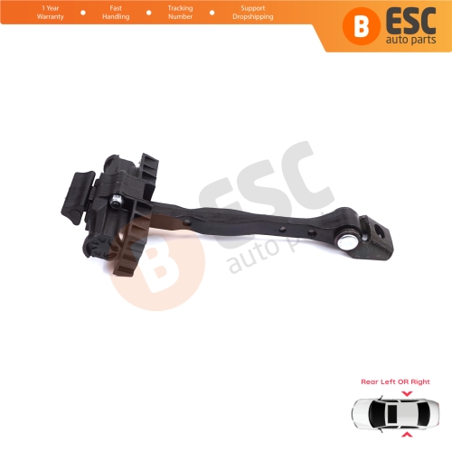 Rear Door Stop Check Assy Limiter Strap for Audi A1 8X 8X1 8XK 8XA 8XF 2010-2019 Hatchback Sportback 8X4839249C