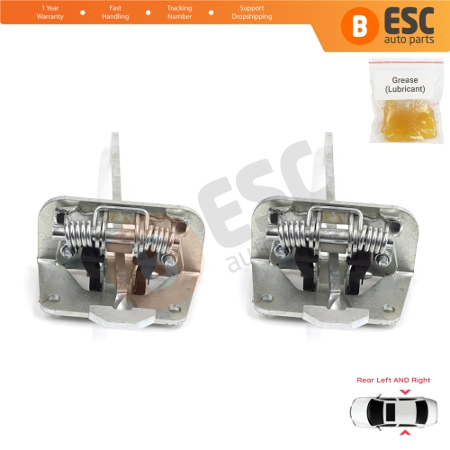 2 Pieces Rear Door Stop Check Assy Limiter Strap for Audi A2 8Z0 2000-2005 8Z0839249