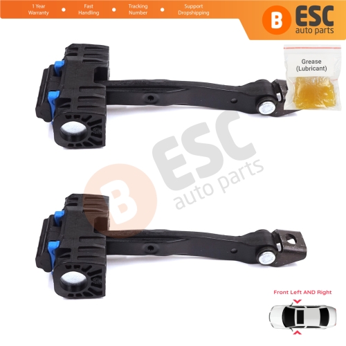 2 Pieces Front Door Stop Check Assy Limiter Strap for Audi A3 MK3 8V 8VA 8VF 2012- 2021 5-Door Sportback S3 RS3 8V4837249A