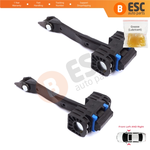 2 Pieces Front Door Stop Check Assy Limiter Strap for Audi A3 MK3 8V 8VA 8VF 2012- 2021 5-Door Sportback S3 RS3 8V4837249A