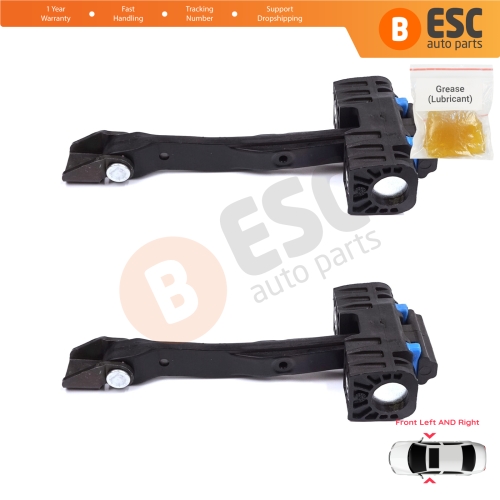 2 Pieces Front Door Stop Check Assy Limiter Strap for Audi A3 MK3 8V 8VA 8VF 2012- 2021 5-Door Sportback S3 RS3 8V4837249A