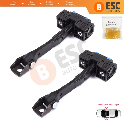 2 Pieces Front Door Stop Check Assy Limiter Strap for Audi A3 MK3 8V 8VA 8VF 2012- 2021 5-Door Sportback S3 RS3 8V4837249A