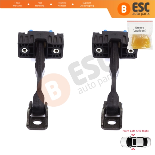 2 Pieces Front Door Stop Check Assy Limiter Strap for Audi A3 MK3 8V 8VA 8VF 2012- 2021 5-Door Sportback S3 RS3 8V4837249A