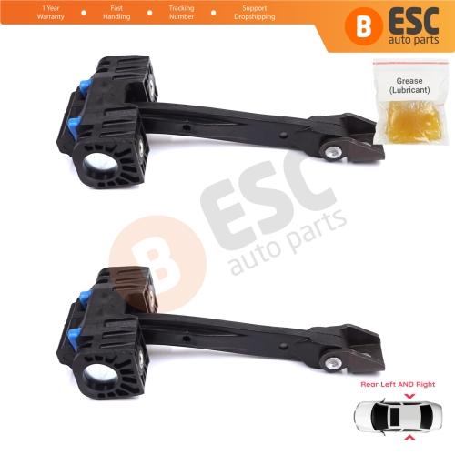 2 Pieces Rear Door Stop Check Assy Limiter Strap for Audi A3 MK3 8V 8VA 8VF 2012- 2021 5-Door Sportback S3 RS3 8V4839249A