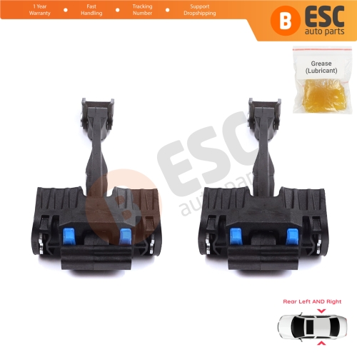 2 Pieces Rear Door Stop Check Assy Limiter Strap for Audi A3 MK3 8V 8VA 8VF 2012- 2021 5-Door Sportback S3 RS3 8V4839249A