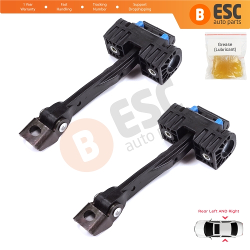 2 Pieces Rear Door Stop Check Assy Limiter Strap for Audi A3 MK3 8V 8VA 8VF 2012- 2021 5-Door Sportback S3 RS3 8V4839249A