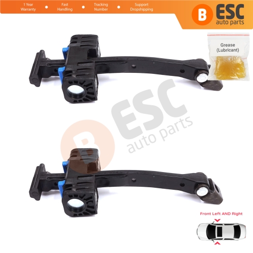 2 Pieces Front Door Stop Check Assy Limiter Strap for Audi A4 S4 RS4 B8 8K 8K2 8K5 8KH 2007-2016 8K0837249D