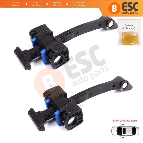 2 Pieces Front Door Stop Check Assy Limiter Strap for Audi A4 S4 RS4 B8 8K 8K2 8K5 8KH 2007-2016 8K0837249D