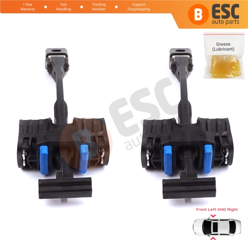 2 Pieces Front Door Stop Check Assy Limiter Strap for Audi A4 S4 RS4 B8 8K 8K2 8K5 8KH 2007-2016 8K0837249D