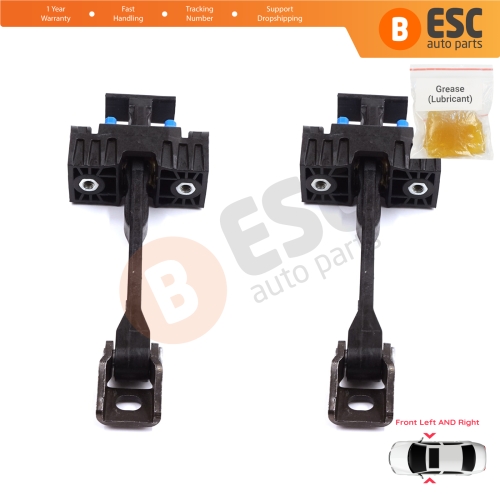 2 Pieces Front Door Stop Check Assy Limiter Strap for Audi A4 S4 RS4 B8 8K 8K2 8K5 8KH 2007-2016 8K0837249D