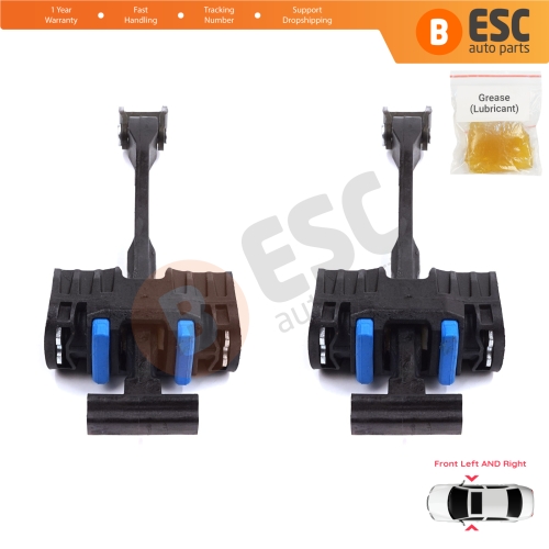 2 Pieces Front Door Stop Check Assy Limiter Strap for Audi A5 S5 8T B8 Sportback 8TA 2007-2017 8T8837249C