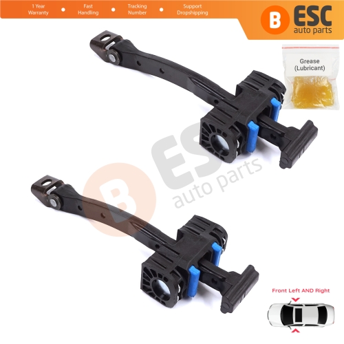 2 Pieces Front Door Stop Check Assy Limiter Strap for Audi A5 S5 8T B8 Sportback 8TA 2007-2017 8T8837249C