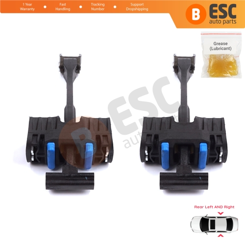 2 Pieces Rear Door Stop Check Assy Limiter Strap for Audi A5 S5 8T B8 Sportback 8TA 2007-2017 8T8839249C