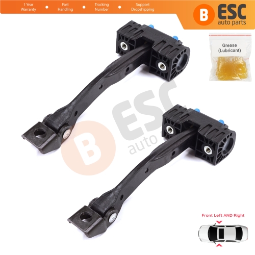 2 Pieces Front Door Stop Check Assy Limiter Strap for Audi A6 S6 RS6 C7 4G 2010-2018 4G0837249C