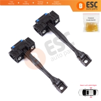 2 Pieces Rear Door Stop Check Assy Limiter Strap for Audi A6 S6 RS6 C7 4G 2010-2018 4G0839249B