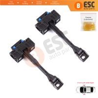 2 Pieces Front Door Stop Check Assy Limiter Strap for Audi Q3 RS MK1 8U 8UB 8UG 2011-2018 8U0837249C