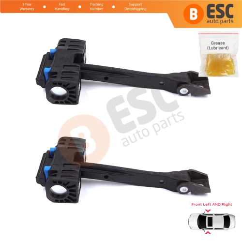 2 Pieces Front Door Stop Check Assy Limiter Strap for Audi Q3 RS MK1 8U 8UB 8UG 2011-2018 8U0837249C