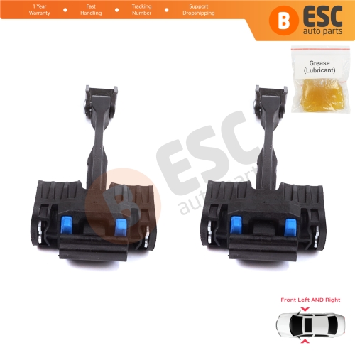 2 Pieces Front Door Stop Check Assy Limiter Strap for Audi Q3 RS MK1 8U 8UB 8UG 2011-2018 8U0837249C