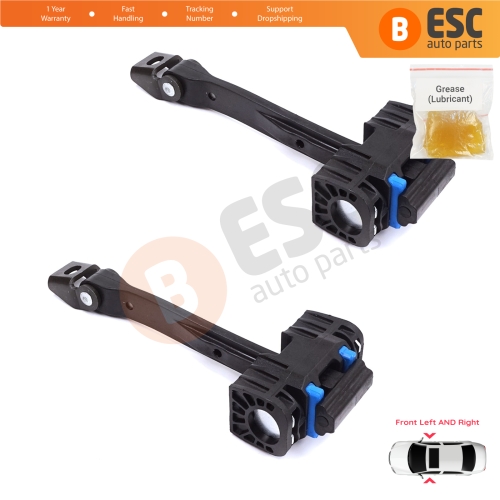 2 Pieces Front Door Stop Check Assy Limiter Strap for Audi Q3 RS MK1 8U 8UB 8UG 2011-2018 8U0837249C