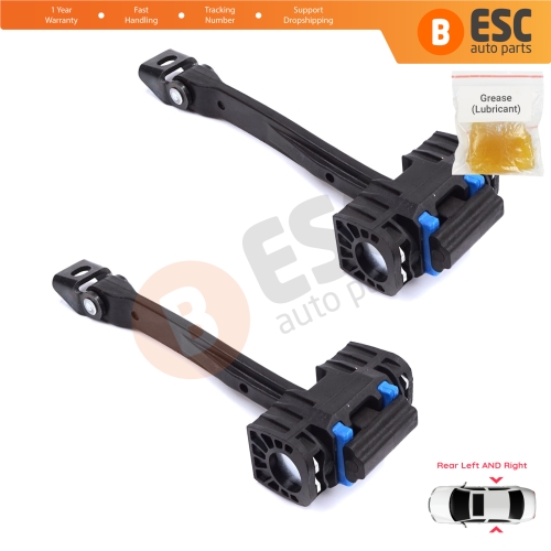 2 Pieces Rear Door Stop Check Assy Limiter Strap for Audi Q3 RS MK1 8U 8UB 8UG 2011-2018 8U0839249D