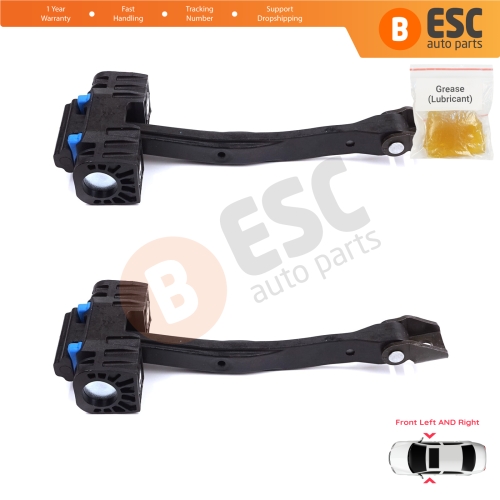 2 Pieces Front Door Stop Check Assy Limiter Strap for Audi Q5 SQ5 8R 8RB 2008-2018 Porsche Macan 95B 2014-2019 8R0837249F