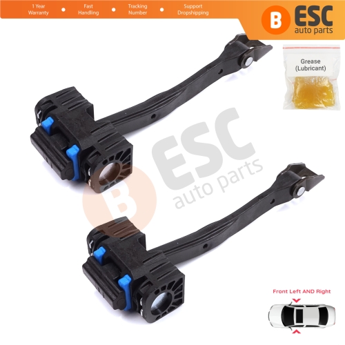 2 Pieces Front Door Stop Check Assy Limiter Strap for Audi Q5 SQ5 8R 8RB 2008-2018 Porsche Macan 95B 2014-2019 8R0837249F