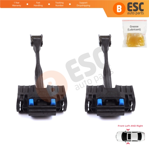 2 Pieces Front Door Stop Check Assy Limiter Strap for Audi Q5 SQ5 8R 8RB 2008-2018 Porsche Macan 95B 2014-2019 8R0837249F