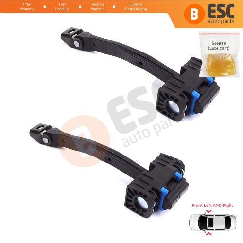 2 Pieces Front Door Stop Check Assy Limiter Strap for Audi Q5 SQ5 8R 8RB 2008-2018 Porsche Macan 95B 2014-2019 8R0837249F